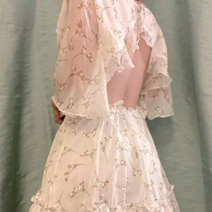 Princess Polly Open-Back Mini Dress